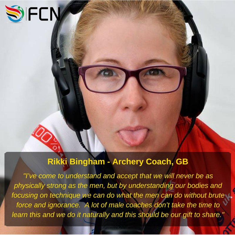 FemaleCN's tweet photo. Best #coachquotes of the Year...

Rikki Bingham - Archery, UK https://t.co/6hiHTDjQLj