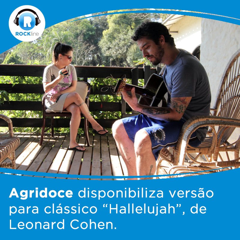 . <a href="/agridoce/">AGRIDOCE</a> libera cover de “Hallelujah, de Leonard Cohen, falecido em novembro. Vem ouvir como ficou: goo.gl/ETbQ2b