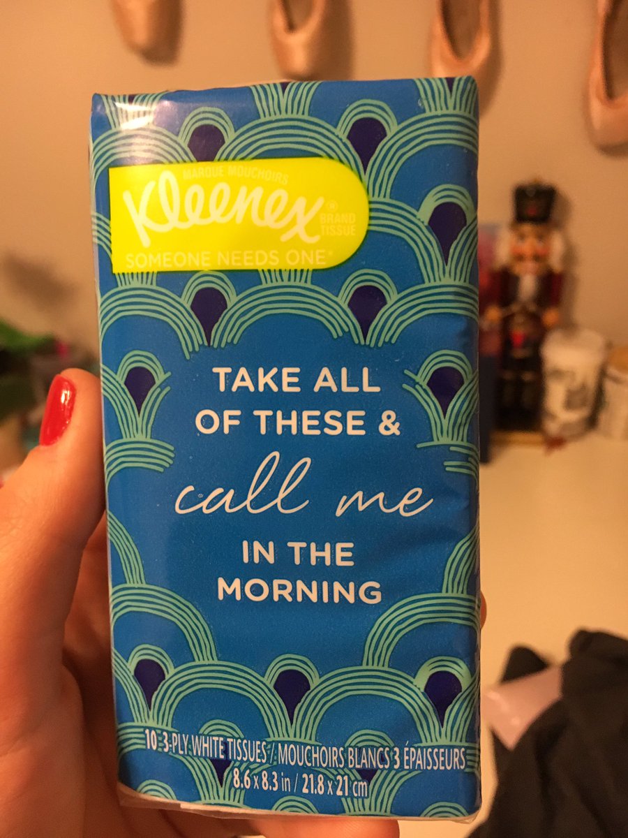 becks908's tweet photo. When your tissues are basically @OneRepublic lyrics? #better #feelbetter? @eddiefisher1R @ZachFilkins @browndown @brentkutzle https://t.co/jqhlSc6shi