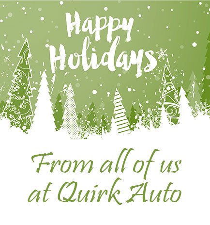 QuirkAutoGroup's tweet image. #HappyHolidays from all of us @QuirkAutoGroup!