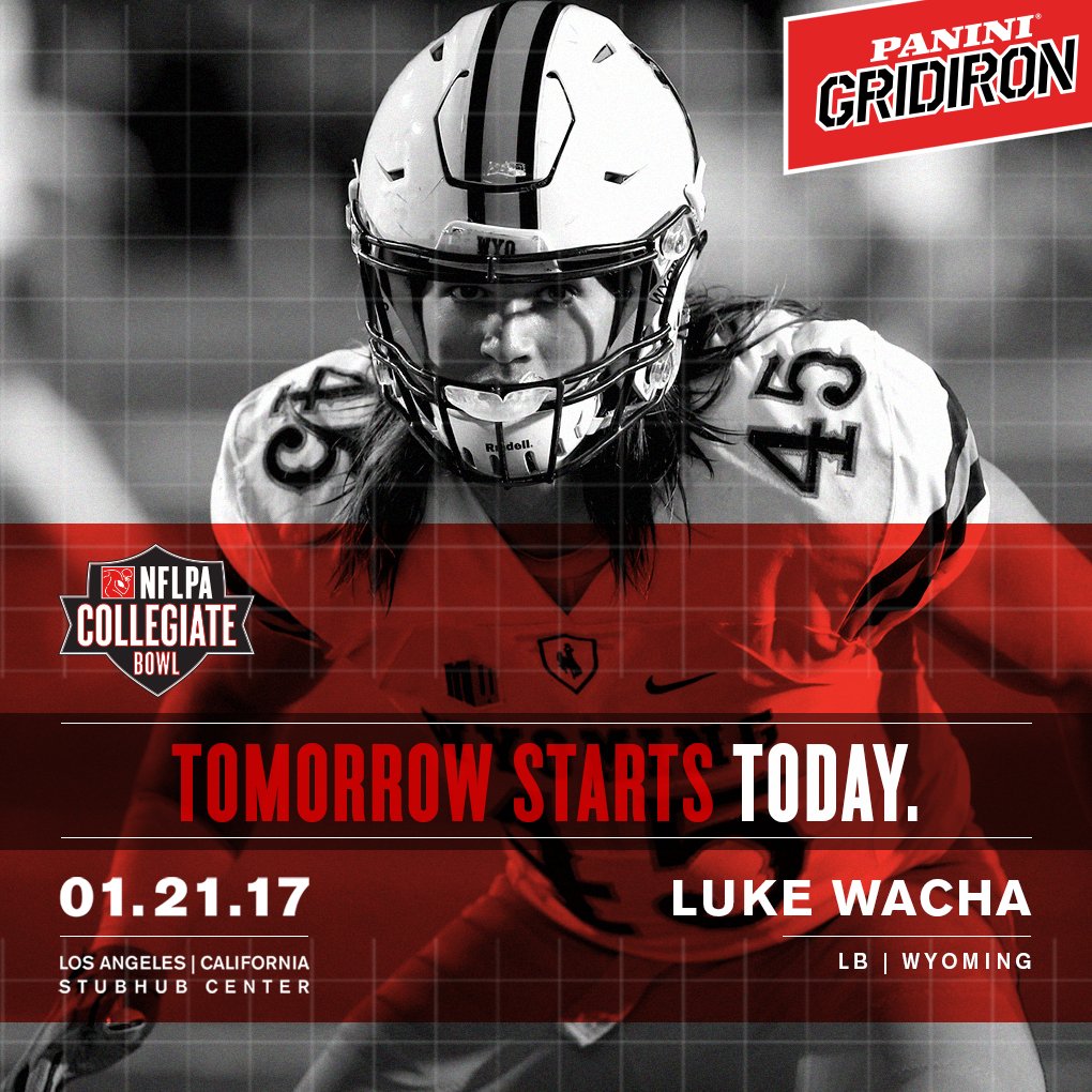 NFLPABowl's tweet photo. Big shout out to @Lucas_wacha12 from @wyo_football on his #NFLPABowl invite acceptance! https://t.co/FKYgWcrlow https://t.co/HRXjhChtME