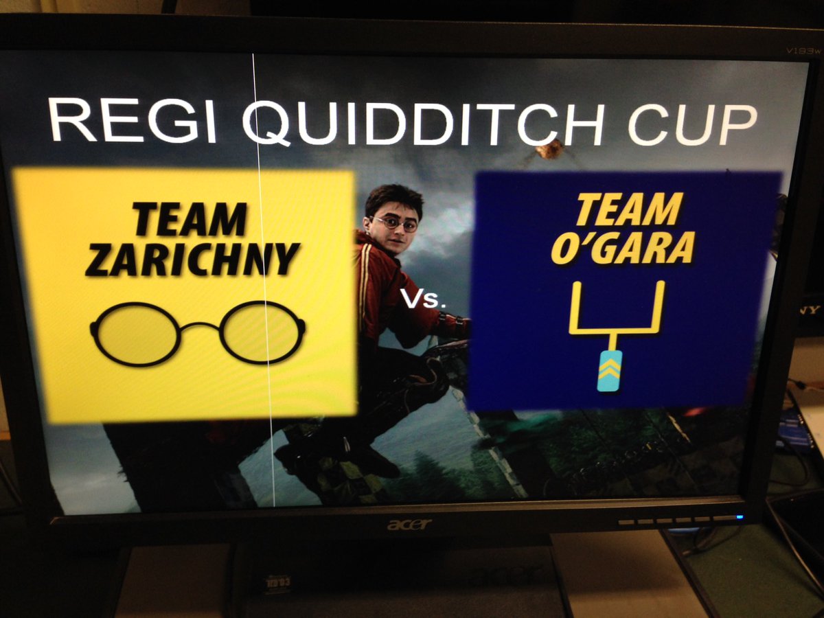 michaelfaught's tweet photo. Inaugural @RegiNotreDame #quidditch cup about to get underway #getthatsnitch https://t.co/cCYLczKm2f