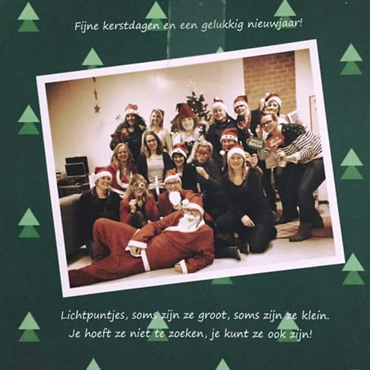 Het team van de Eloy wenst iedereen: