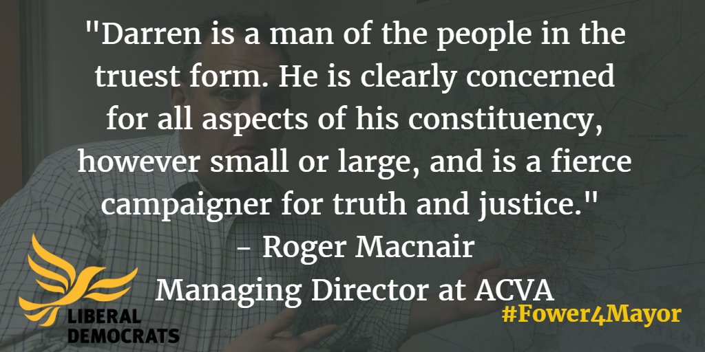 Darren_Fower's tweet photo. I enjoy being a "fierce campaigner" :) #WhatOthersSay #DevoCambsMayor #Fower4Mayor https://t.co/bt1VpiAYAw