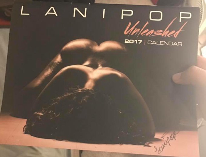 OMG MAKE SURE YOU DON'T MISS LANIPOP 2017 CALENDAR RELEASE SIGNING TODAY 5pm-8pm @Exclusive773 857 w