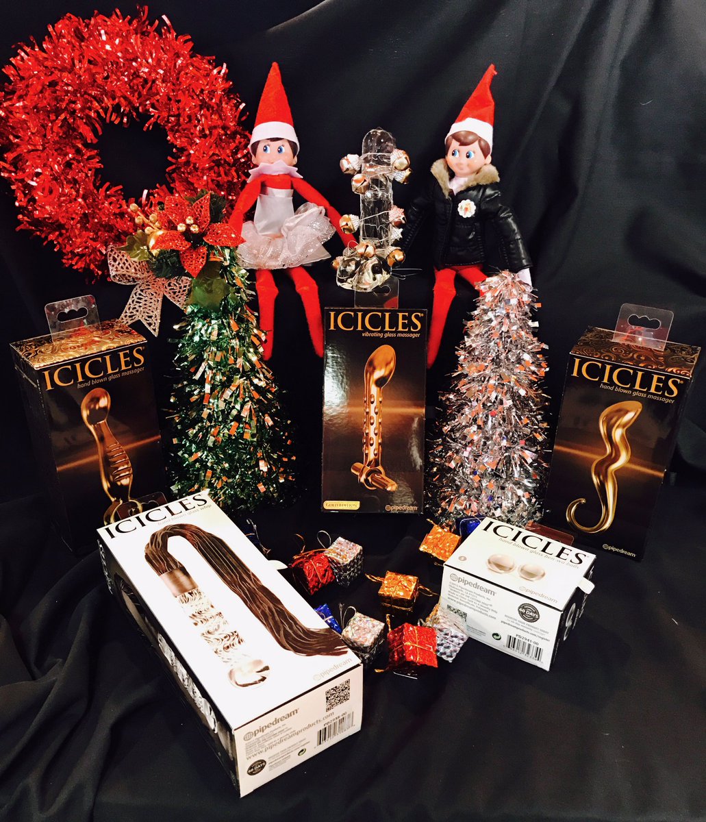 This is a winter wonderland Dusty &amp; Lusty can't wait to play through @pipedreamtoys #12daysofchristmas #naughtyisbetterthannice #icicles