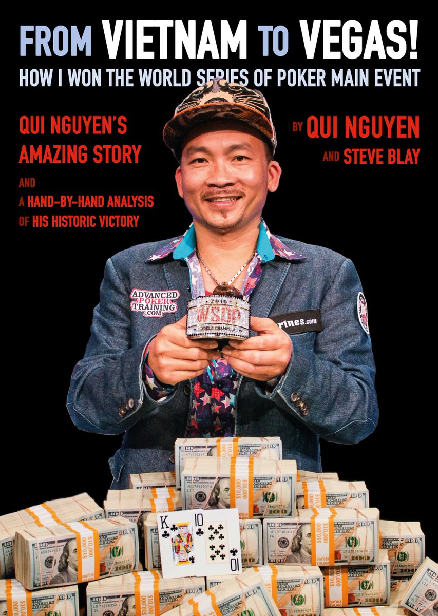 PokerNews (@pokernews) on Twitter photo Book Release: The <a href="/NguyenPoker/">Qui Nguyen</a> story of his life from Vietnam to Las Vegas, plus a review of 100+ hands from his WSOP victory. Out Nov. 2017 Book Release: The <a href="/NguyenPoker/">Qui Nguyen</a> story of his life from Vietnam to Las Vegas, plus a review of 100+ hands from his WSOP victory. Out Nov. 2017