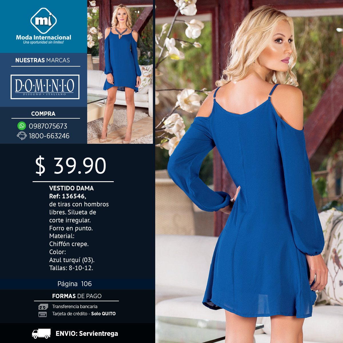 Modainecuador's tweet photo. Mañana es #Navidad,ya tienes listo tu vestido para la Cena, mira este hermoso vestido  en nuestro catálogo https://t.co/I7pZSmknY1 https://t.co/Z0aJXyZWwx