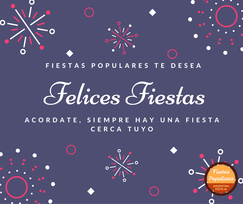 arg_festeja's tweet photo. Te deseamos unas felices fiestas. Renová tus ganas, recibí el nuevo año, acordate que #ArgentinaFesteja y siempre hay una fiesta cerca tuyo. https://t.co/fOtDdB3Trq
