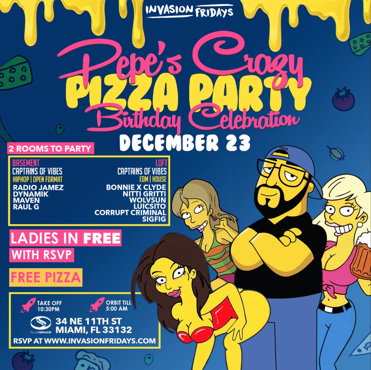 PepeVargass's tweet photo. My bday tonight at Club Space!! 👀 https://t.co/egNrJ2dnT4