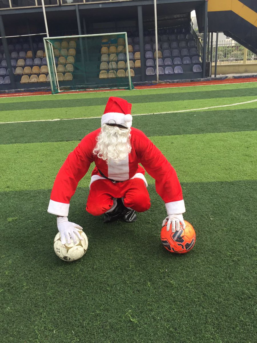 FUNTURFNG's tweet photo. @iambolar @officialcoolfm  #SoccerSanta @FUNTURFNG . Be there, don't be told!!! @NNaijainfo @iamOkon https://t.co/Om7IIrui7w