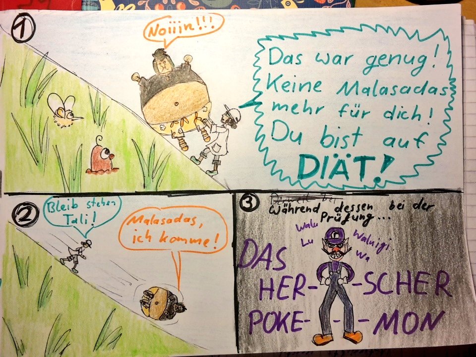 _shadowphoenix0's tweet photo. @Zombey und @MissChessie 
Ein kleiner Comic zur heutigen Folge Pokemon.
Danke, dass ihr immer für Inspiration sorgt. https://t.co/QXc10Y9Ap9