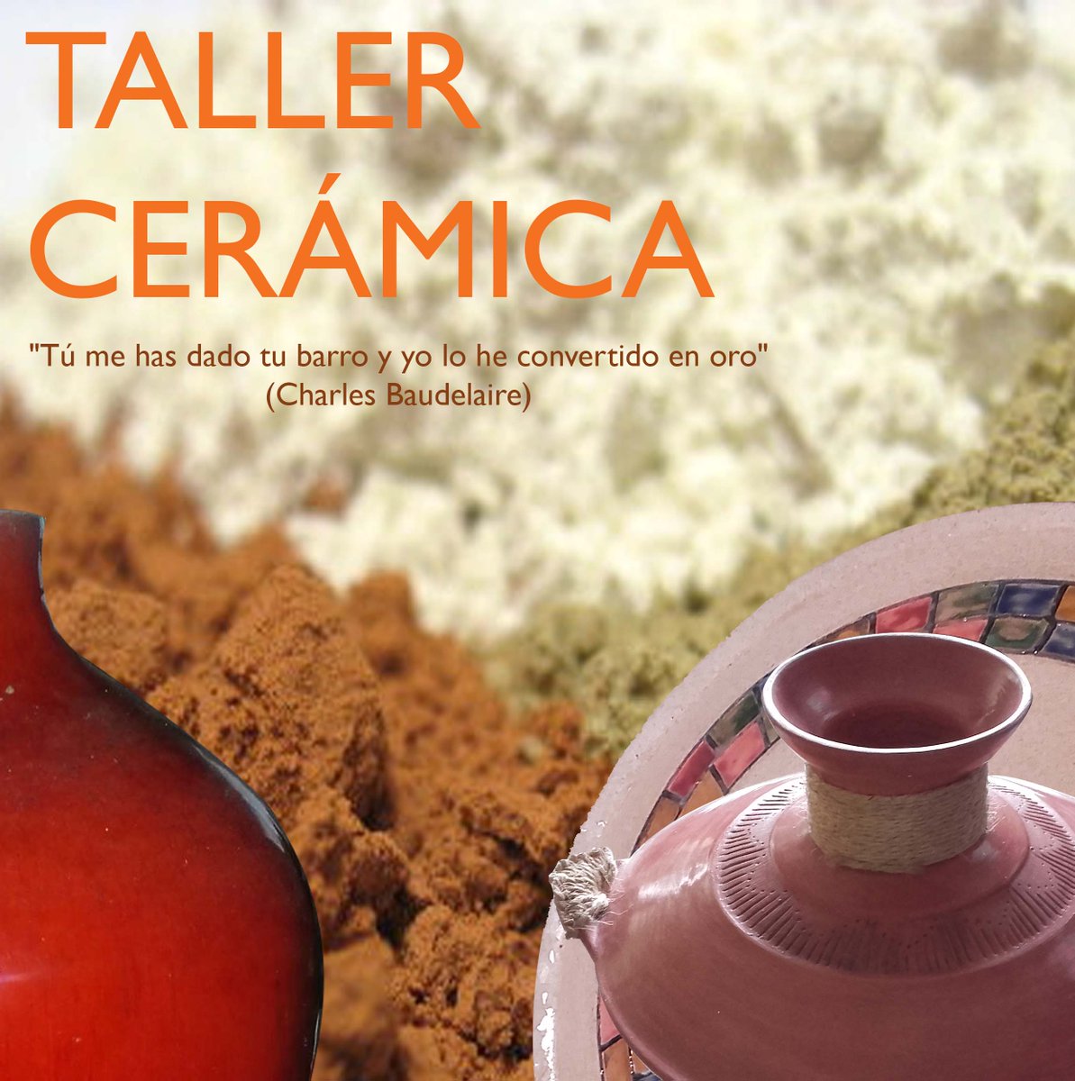TALLER DE VERANO - CERÁMICA
MARTES Y/O JUEVES DE 14:30HS A 16:30HS

Por informes y reservas: 2710 10 89 / museocastillopittamiglio@gmail.com