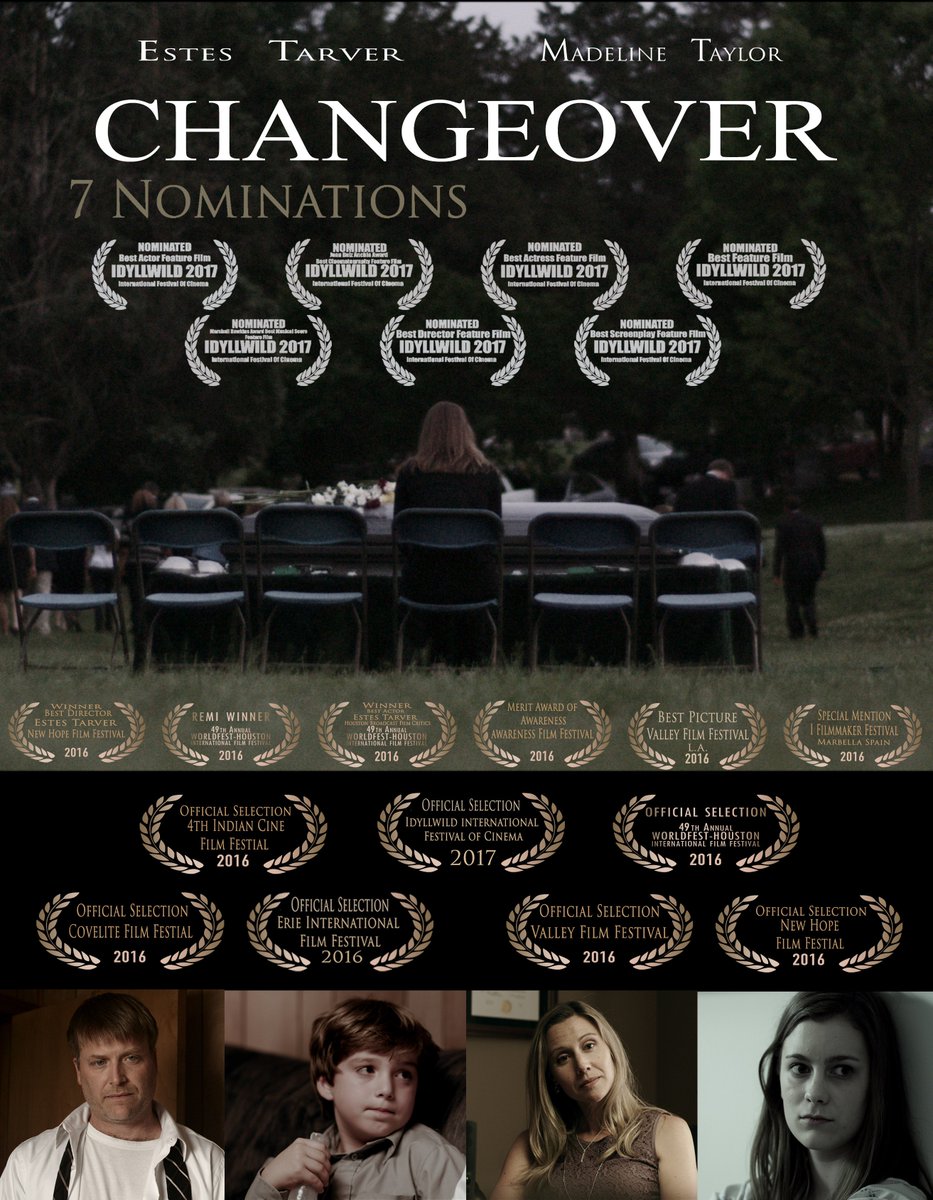 CHANGEOVER Screening <a href="/Idyllwildfilm/">IdyllwildFlmFestival</a> 7 Nominations!!! So excited! #indyfilm #idyllwildfilm #MentalHealthMatters #SuicidePrevention #ncfilm