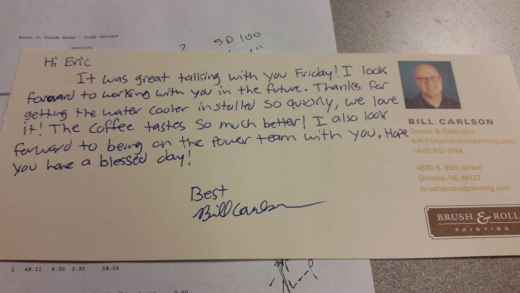 2 things about getting cards in the mail. 1. It's nice to be appreciated for our hard work… instagram.com/p/BOXqIdNj3QW/