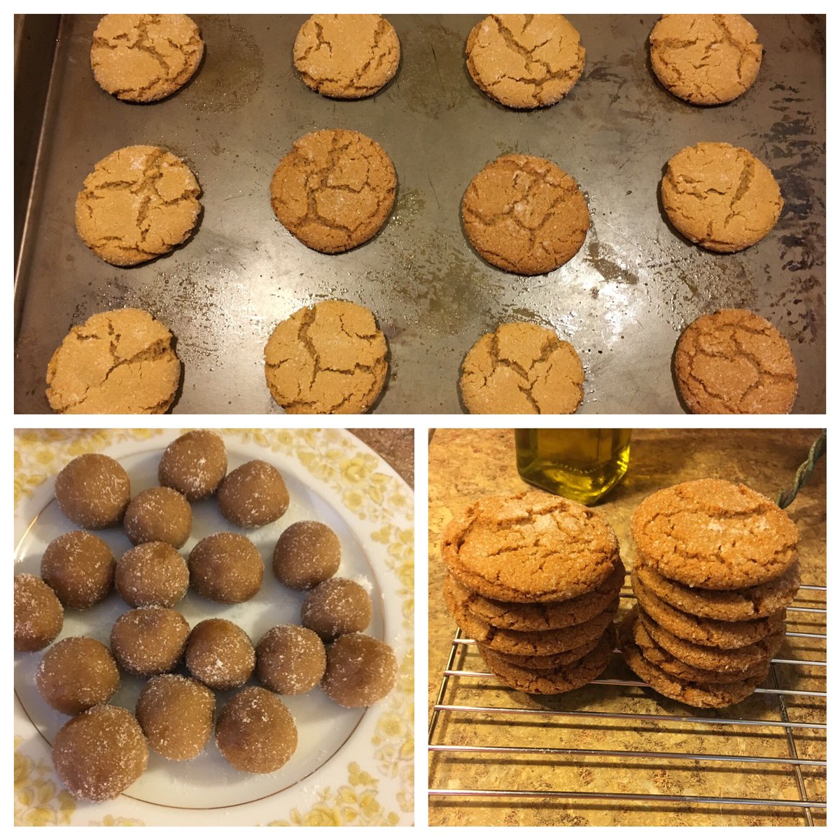 ervjwright's tweet photo. Oh snap! Ginger snaps! #christmastraditions #nofilterneeded https://t.co/IxWIfKXpL4