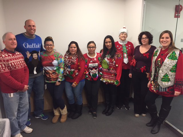 From our family to yours, Happy Holidays! #HappyHolidays #celebrate #uglysweater #UglySweaterContest