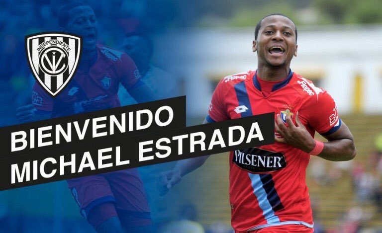 TAdicionalEC's tweet photo. Y SE TERMINÓ LA NOVELA CON FINAL INESPERADO. MIchael Estrada es el nuevo delantero de .@IDV_EC https://t.co/VSWOyKd9YR