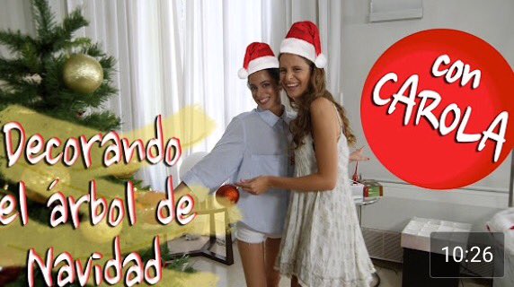 YoutubeTini's tweet photo. A un día de navidad y Tini y Caro lo saben! 💕😀 
se fueron a comprar el arbolito navideño #NavidadConTini 🎄 
https://t.co/b0aNVt4iJQ ❤🎅🏼 https://t.co/wGIedU1xTd