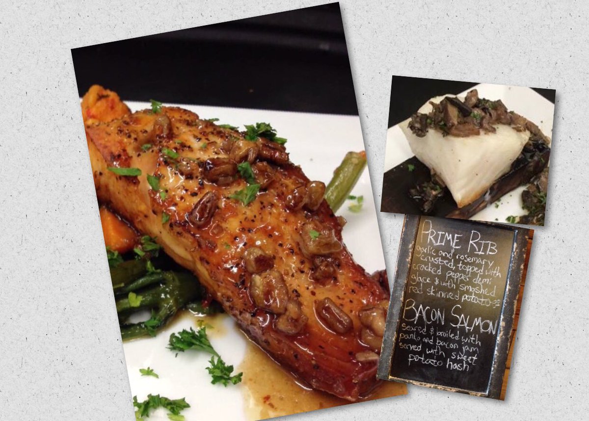 Fresh Bacon Salmon &amp; Sea Bass