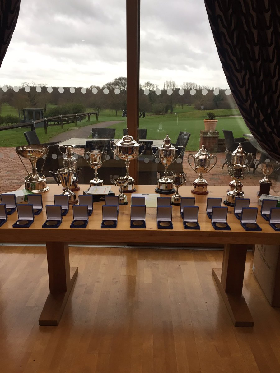 What a prize table for the <a href="/WindleshamGolf/">Windlesham Golf Club</a> juniors today for the Christmas Texas Scramble and Dinner.