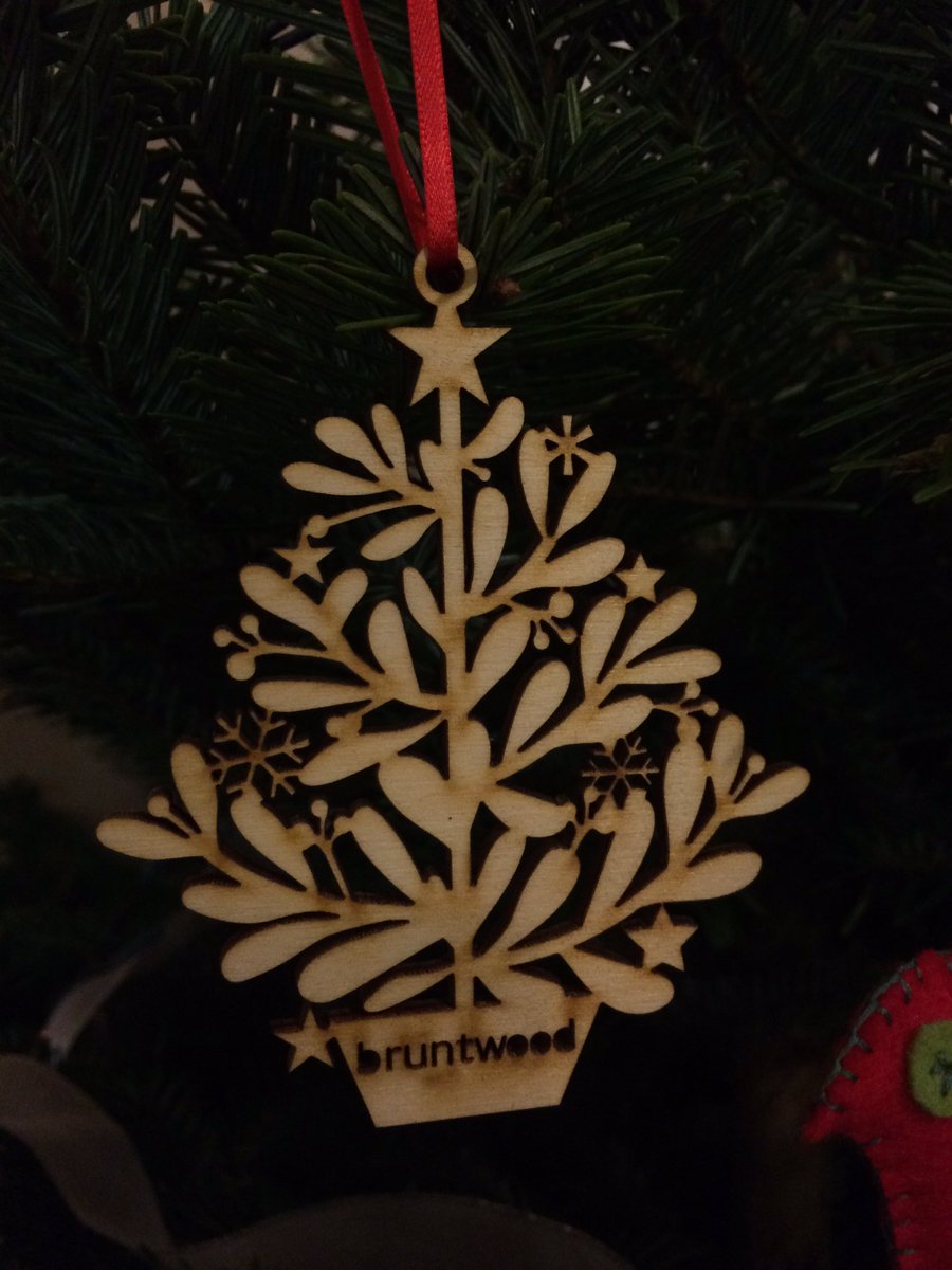 Just hung our <a href="/bruntwood/">Bruntwood</a> #Christmas #decoration by <a href="/emmacrabtreestu/">EmmaCrabtreeStudios</a> . It looks great! Thanks