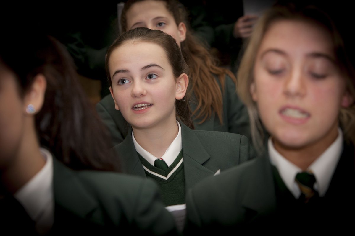 Beautiful shots of our fabulous choir today #outstandingtalent