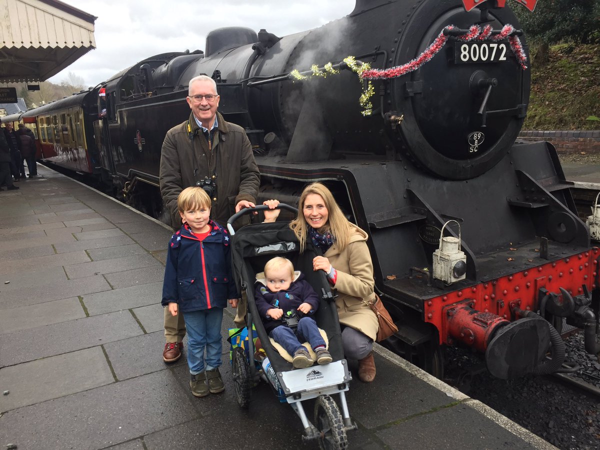 All aboard the Santa Express #llangollenrailway @FPR_BC @ysgolbryncoch