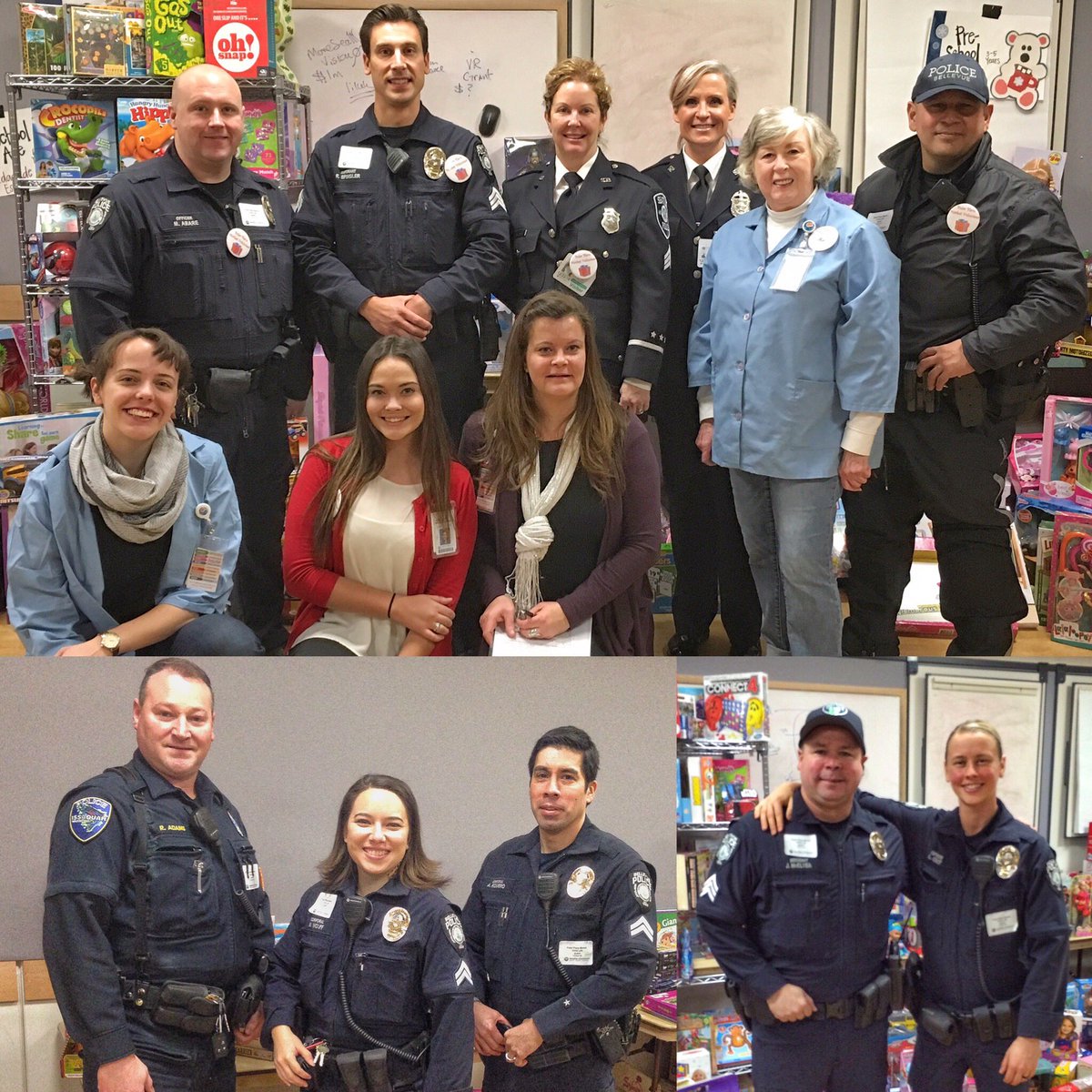 Volunteers in the community helped select, wrap and deliver presents to families at Seattle Children's.