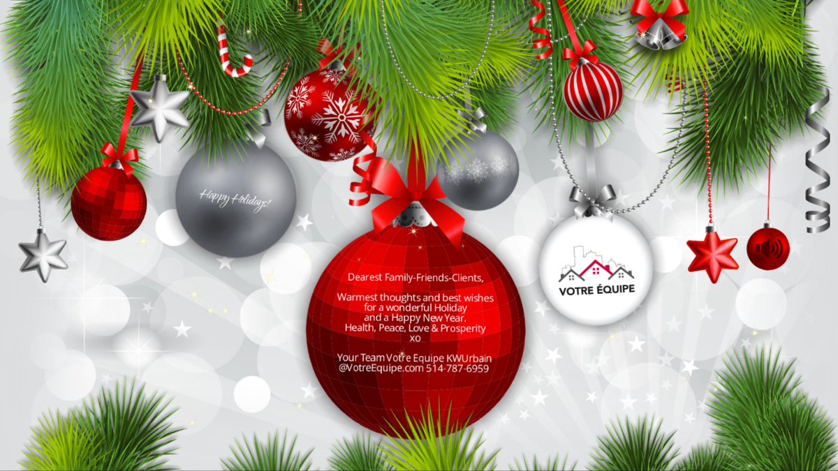 #votreequipe #kwurbain #holiday #bestwishes #love #family #smile #season