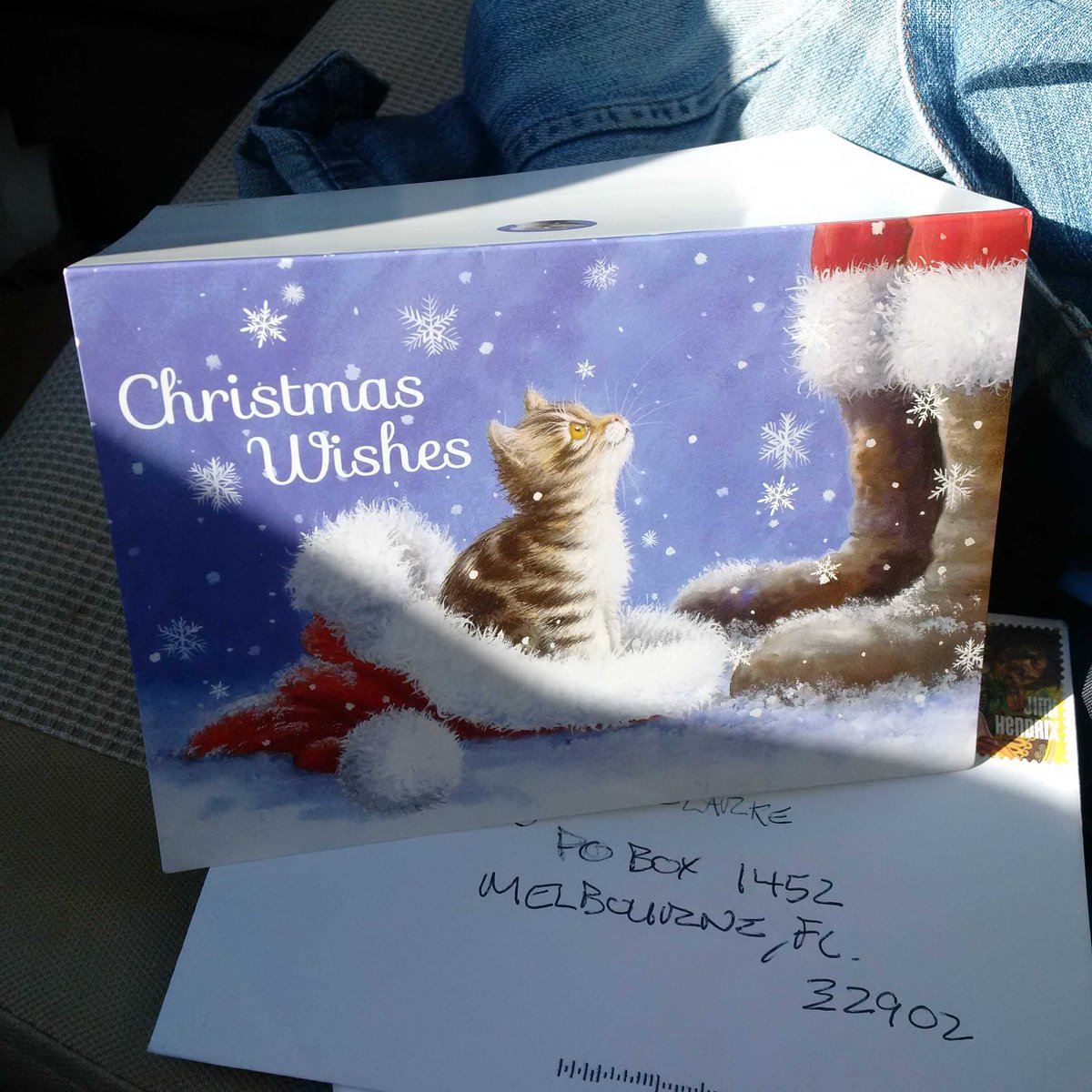 BrevardLive's tweet photo. Then I get an old fashion Christmas Card from my dear friend Dave Kury in the mail - and the world is brighter! https://t.co/flOC2iimRQ