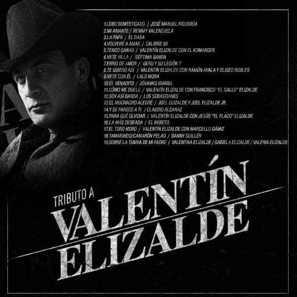 Claudio Alcaraz в Twitter: „Pre-Ordena ya el disco homenaje a Valentín  Elizalde. Mira quienes estamos ahí. Excelente disco de Universal Music  Latin Entertainment (UMLE) /yk0tFiTzrT“ / Twitter