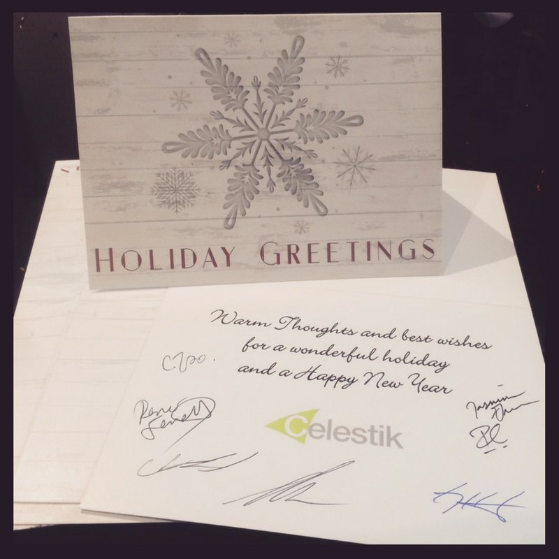 Merry Christmas from the Celestik team. We'll see you on the 27th!