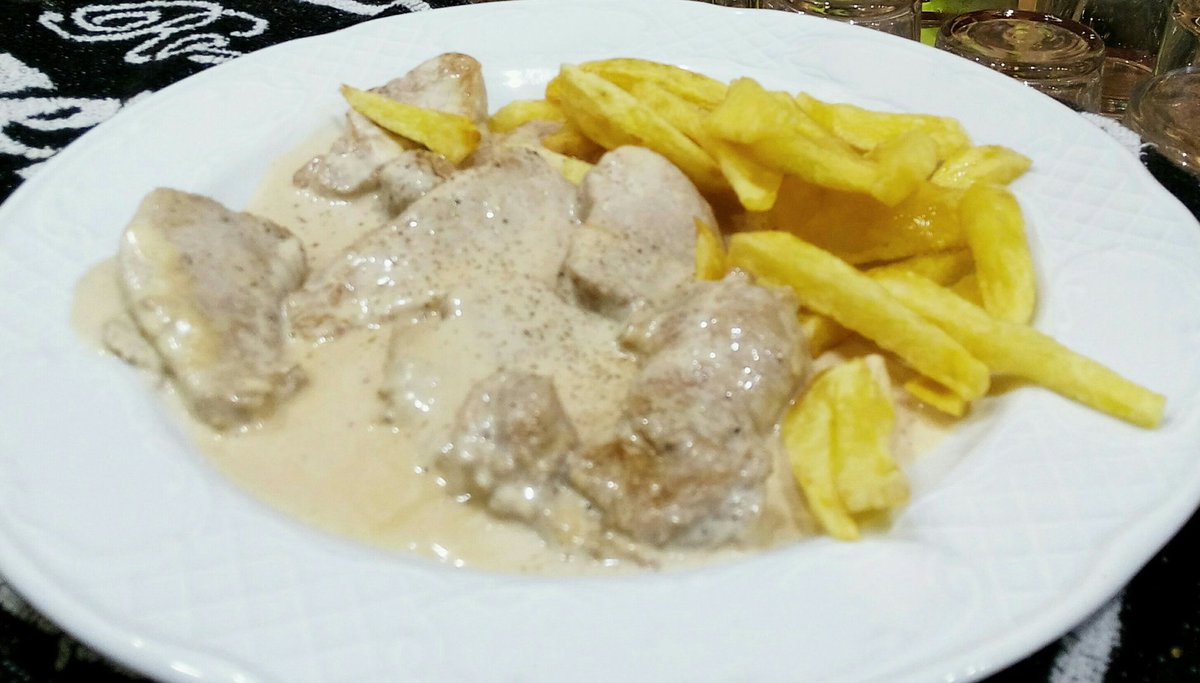 ¿Un solomillo a la pimienta para cenar?