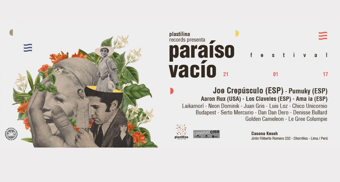 FuzzPass's tweet photo. Festival Paraiso Vacio en Lima!!. Preventas en https://t.co/xy3pEuPzYW @PlastilinaRecs #PromoFuzzPass @RockAchorao #indiepop #Musica https://t.co/MOvor81f8D