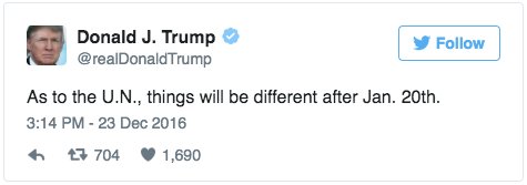 dcexaminer's tweet image. BREAKING: Trump tweets after United Nations Security Council vote washex.am/2hR51LK