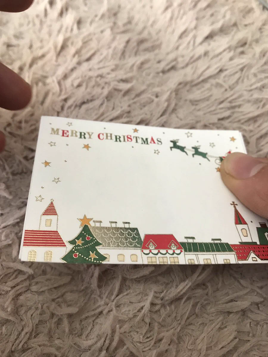 素敵なクリスマスカードと思って中を見てみると？これは危険ｗｗｗ