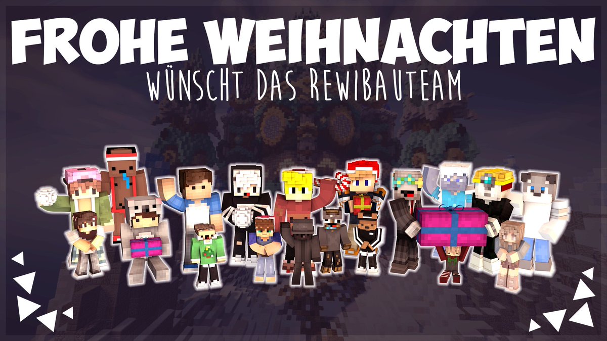 RewisBauteam's tweet image. Das Bauteam wünscht euch besinnliche Weihnachten! 🎁🎄

Danke an @bubblespuggy !
