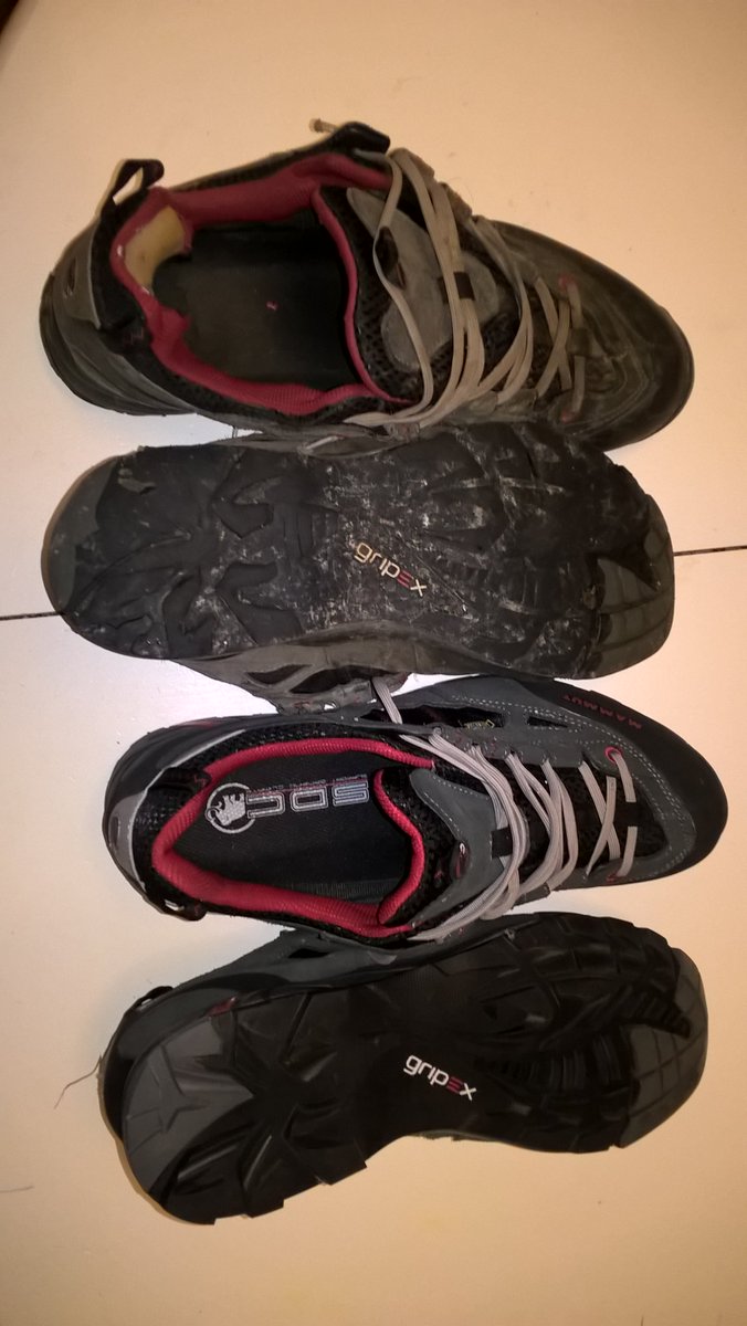 commandcp's tweet image. Thank you @mammut for the last 3 years wearing these everyday and the previous pair for 3 years before. New pair unboxed for another 3 yrs.