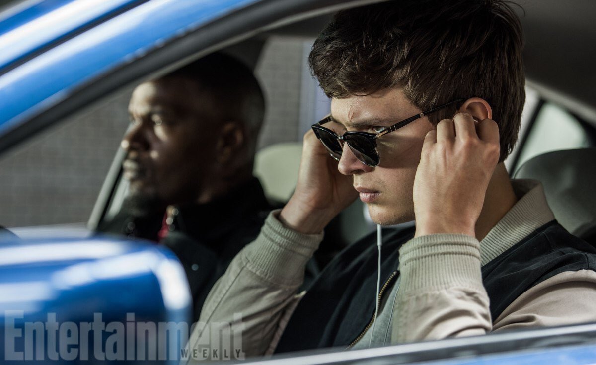 ElgortUpdate's tweet photo. @AnselElgort in the new stills for #BabyDriver coming out August 11, 2017! https://t.co/WplgKPY0yD