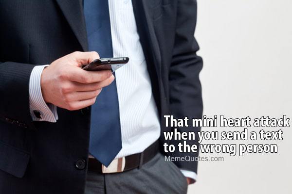 MemeQuotescom's tweet image. Wrong person #funny #texting memequotes.com/business/wrong…