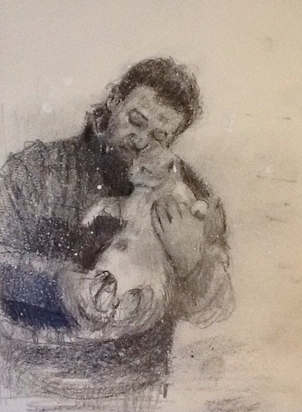 marcnelsonart's tweet photo. @theAleppoCatman, warmth, compassion, unconditional love...true courage. #Aleppo cat in #Idlib. #StandWithAleppo. https://t.co/rBvd5r9eJu