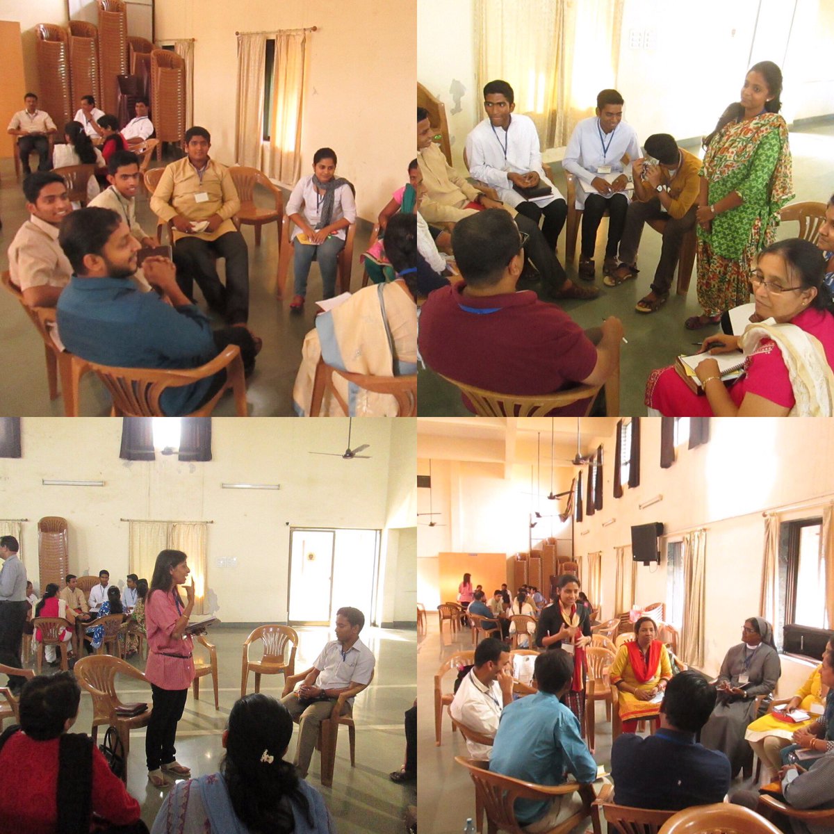 KalyanDiocese's tweet photo. Pics from national #TU4C (Teens United for Christ), Animators Training Camp held at ARC, #Panvel.
#DigitalKalyan #Catholic #IndianCatholic https://t.co/KZCcWpXEJz
