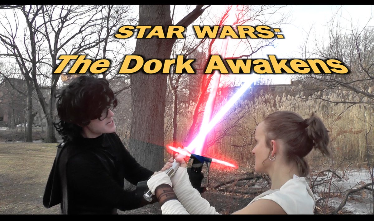 ChrisContiMusic's tweet photo. NEW VIDEO Coming TOMORROW!!
STAR WARS: THE DORK AWAKENS!
#inagalaxyfarfaraway
#MAYTHEFORCEBEWITHYOU https://t.co/BuKp6MXtOx