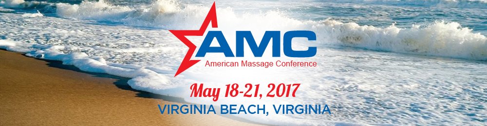Join us for the AMC in Virginia Beach May 18 - 21, 2017 . Register now at oneconcept.com/AMC <a href="/AMCConference/">American Massage</a>