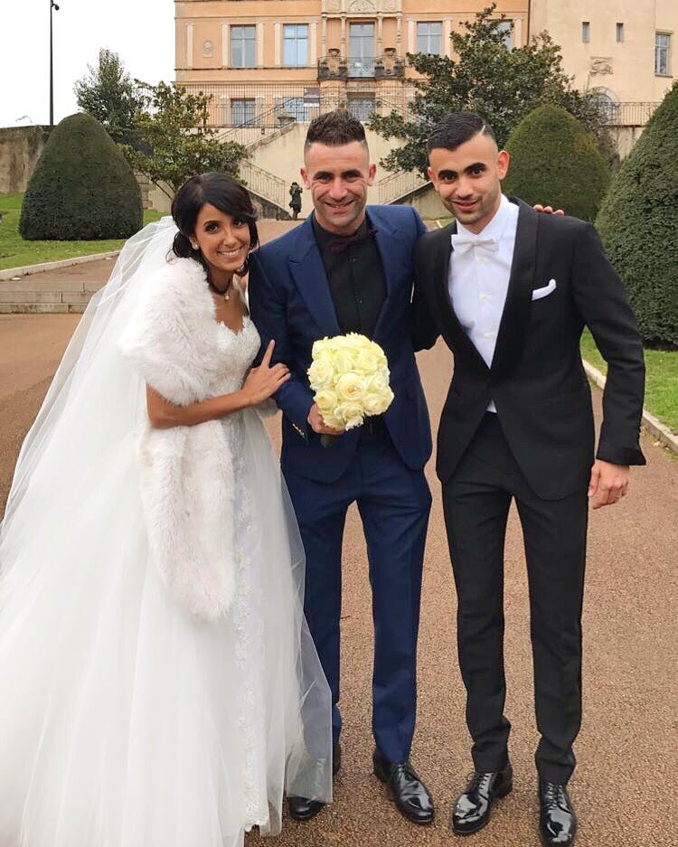 Get French Football News Ø¹Ù„Ù‰ ØªÙˆÙŠØªØ± Lyon S Attacking Midfielder Rachid Ghezzal Also Became A Married Man Today