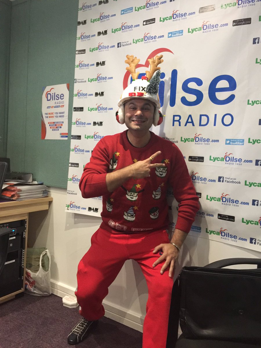 RjAmeet's tweet photo. #XmasMood #ModernSanta are you ready for #Fun with @RjAmeet @LycaDilse @LycaRadio1458 https://t.co/K4sjdlnkCw