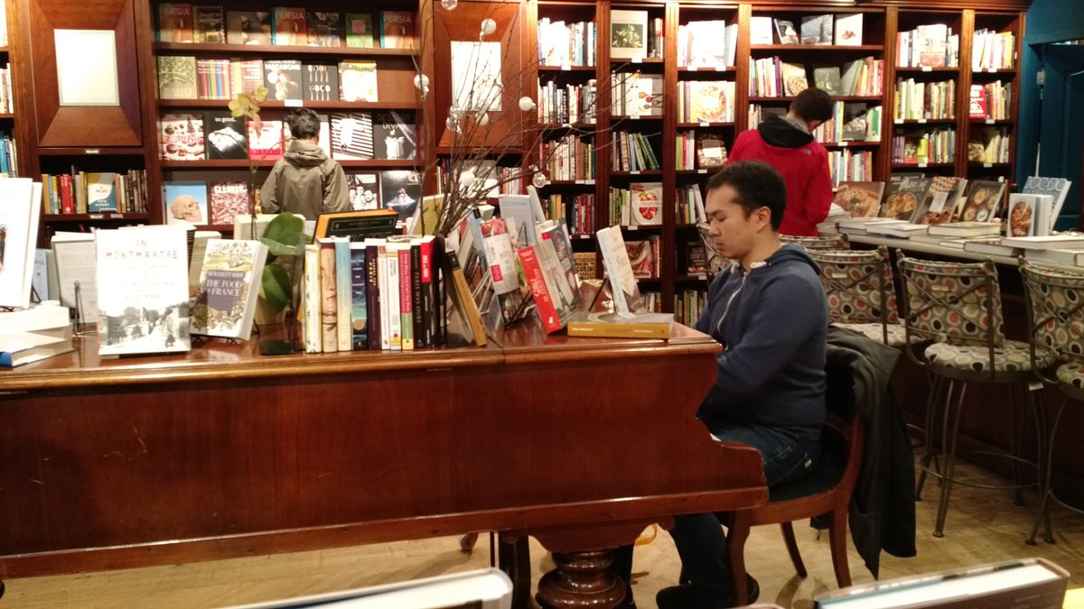 Today - music, along with books, in our shop.