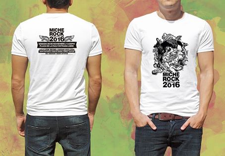 Las camisetas oficiales del #MicheRock2016 están disponibles en <a href="/CCMichelangelo/">Michelangelo</a> por $10.000 comunícate al 3854426 etx 120 o  316-2216797