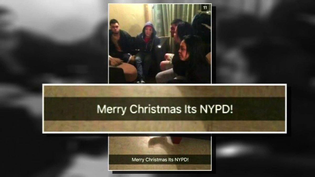 Family: NYPD raids wrong Brooklyn home, posts Snapchat of them in cuffs 7ny.tv/2ilR9dx